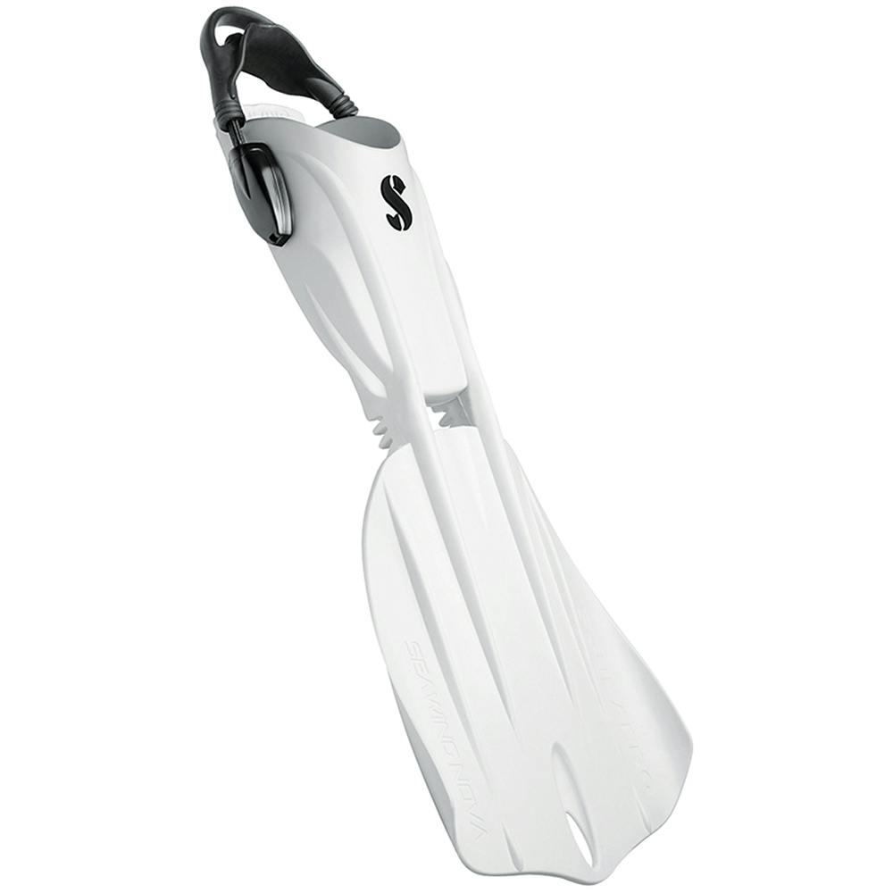 ScubaPro Seawing Nova Pivot-Blade Open Heel Dive Fins - White