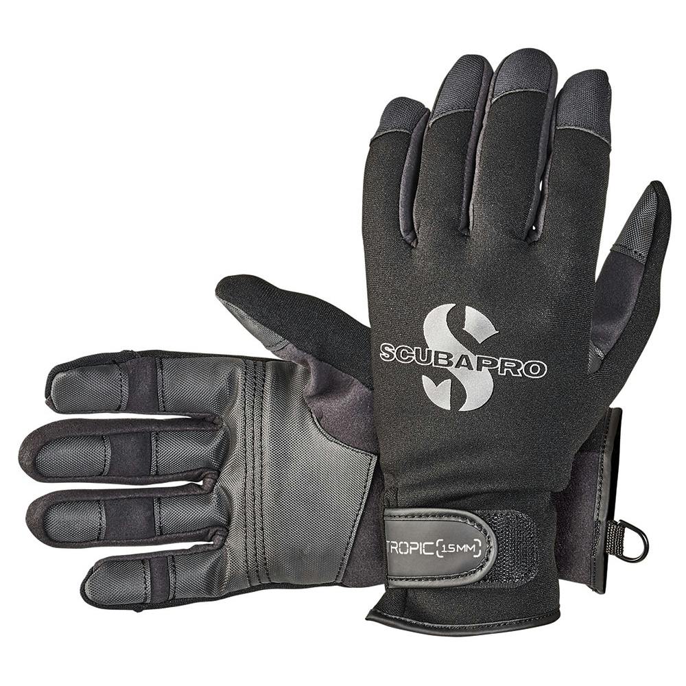 ScubaPro Tropic 1.5mm Dive Gloves - Graphite