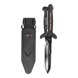 XS Scuba Fogcutter Recon Stainless Steel Dive Knife with Sheath Thumbnail}