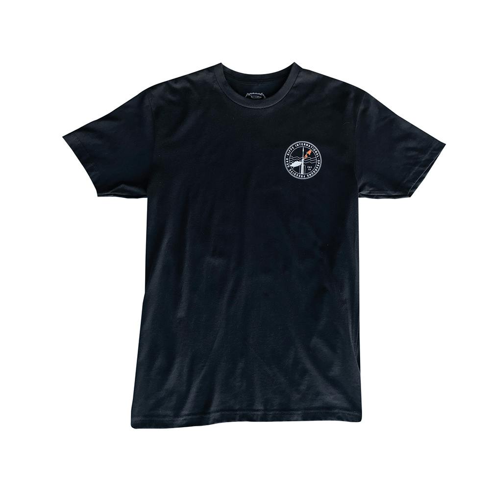 Riffe Tombstone Short Sleeve T-Shirt Front - Black