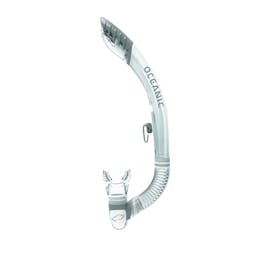 Oceanic Ultra Dry 2 Snorkel with Purge - Clear/Titanium Thumbnail}