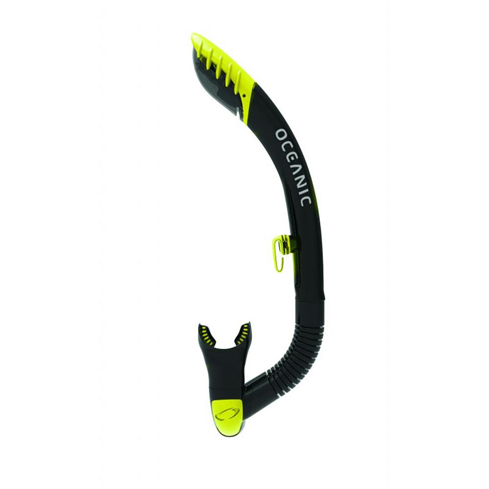Oceanic Ultra Dry 2 Snorkel with Purge - Black/Yellow