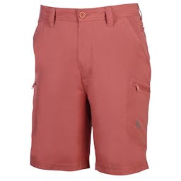 Hook & Tackle Driftwood Hybrid Shorts (Men's) - New England Red Thumbnail}