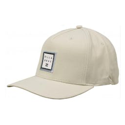 Billabong Stacked Snapback Hat (Men’s) Light Grey Thumbnail}