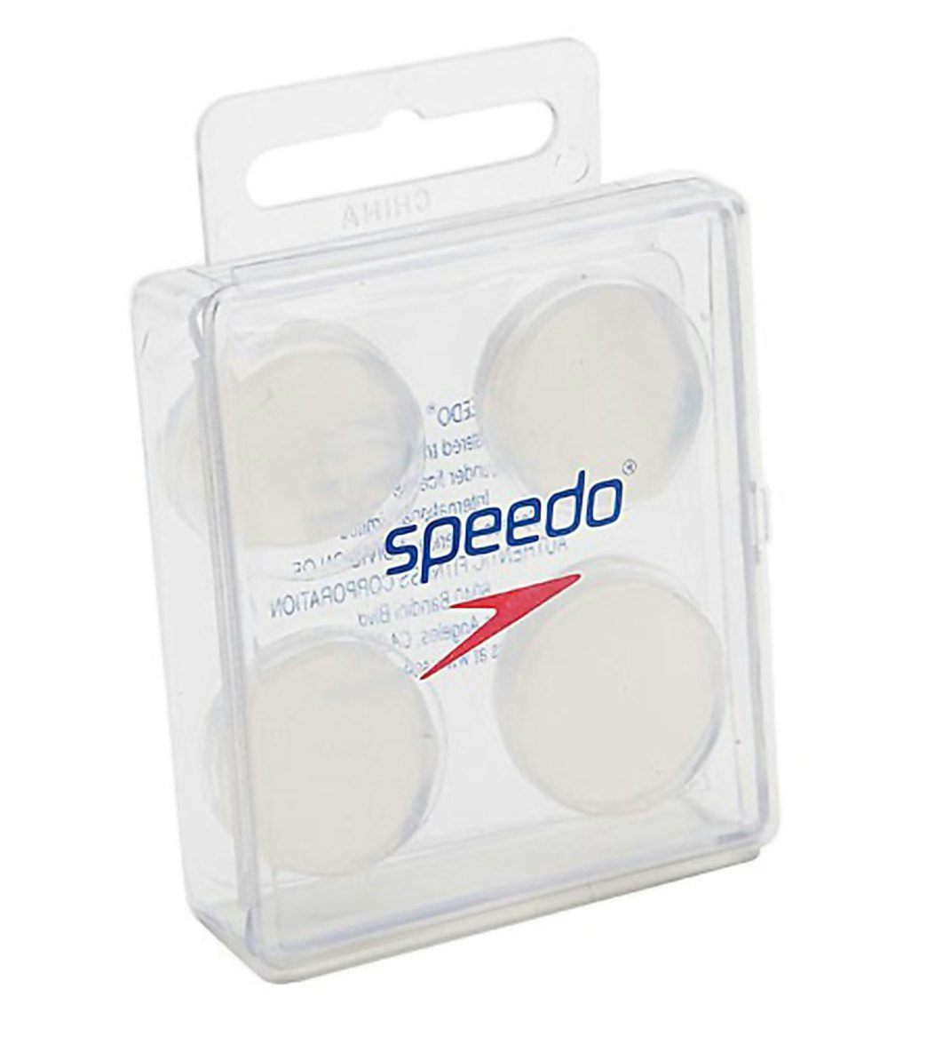 Speedo Silicone Ear Plugs, 4pk
