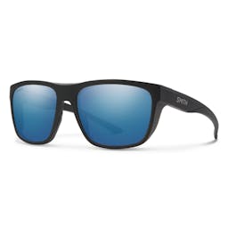 Smith Barra ChromaPop Sunglasses - Matte Black Frame / Blue Mirror Lenses Thumbnail}
