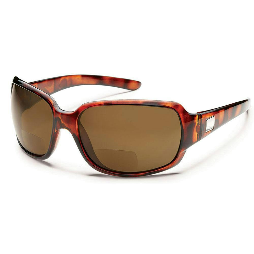 Suncloud Cookie Polarized Polycarbonate Sunglasses (Women's) Tortoise Brown +2.50