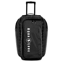 Aqua Lung Explorer II Roller Bag Front with Handle Extended Thumbnail}