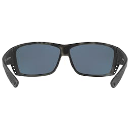 Costa Cat Cay Polarized Sunglasses Back - Ocearch Matte Tiger Shark/Grey Lenses Thumbnail}