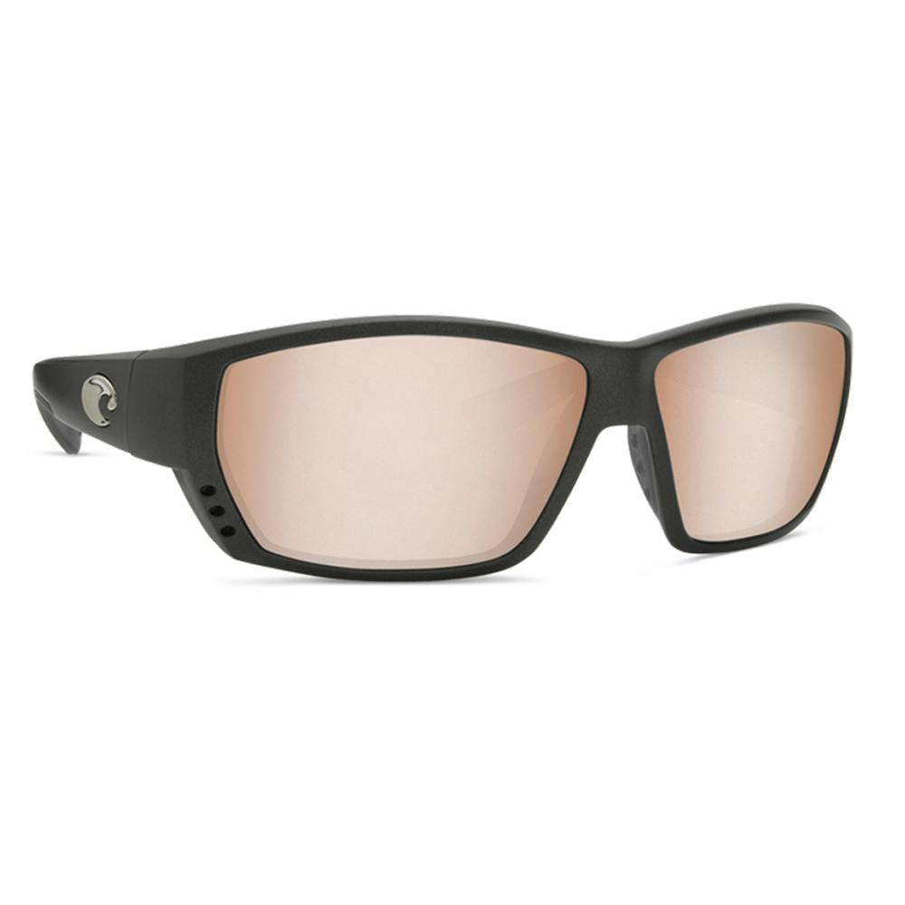 Costa Tuna Alley Polarized Sunglasses - Steel Gray Metallic Frame / Copper Silver Lenses