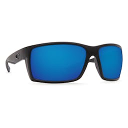 Costa Reefton Polarized Sunglasses (Men’s) - Blackout Frame/Blue Mirror Lenses Thumbnail}