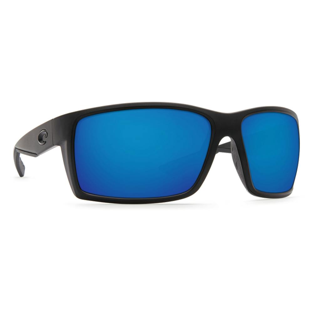 Costa Reefton Polarized Sunglasses (Men’s) - Blackout Frame/Blue Mirror Lenses