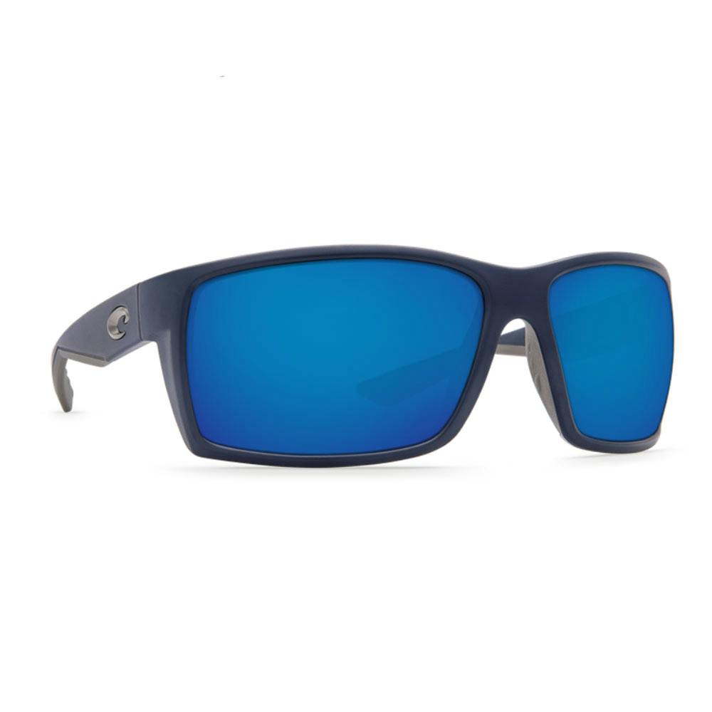 Costa Reefton Polarized Sunglasses (Men's) - Matte Blue Frame/Blue Mirror Lenses