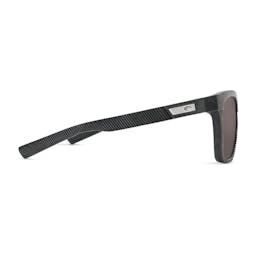 Costa Pescador Polarized Sunglasses Right Side - Net Gray with Gray Lenses Thumbnail}