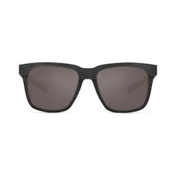 Costa Pescador Polarized Sunglasses Front - Net Gray with Gray Lenses Thumbnail}