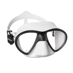 Mares X-Free Mask, Two Lens - White/Black Thumbnail}