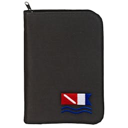 Low Profile 3-Ring Dive Log Binder with Inserts - Black Dive Flag Thumbnail}