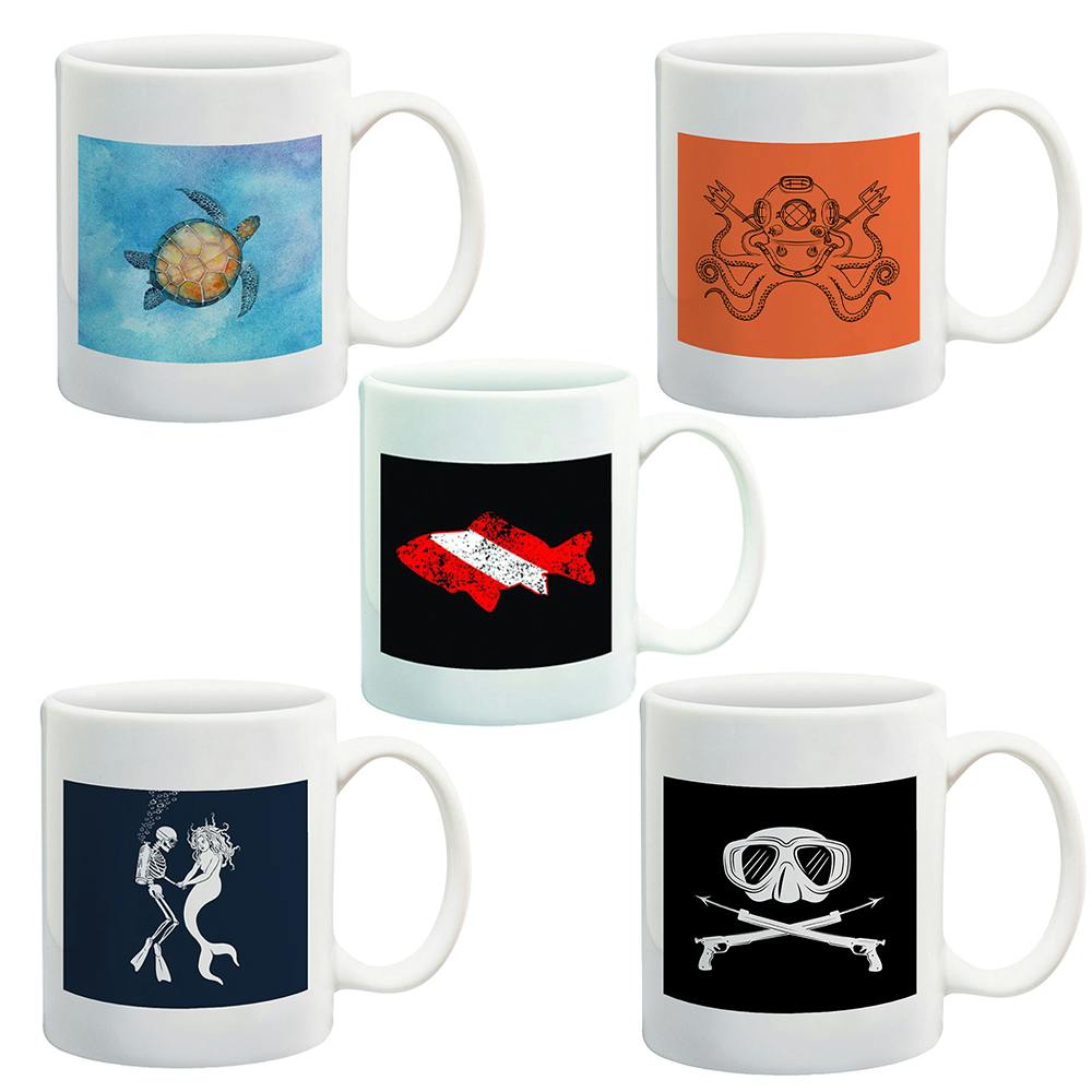 Dive Themed Coffee Mug - All Options