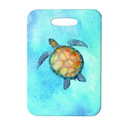 Dive Themed Luggage Tag - Turtle Thumbnail}