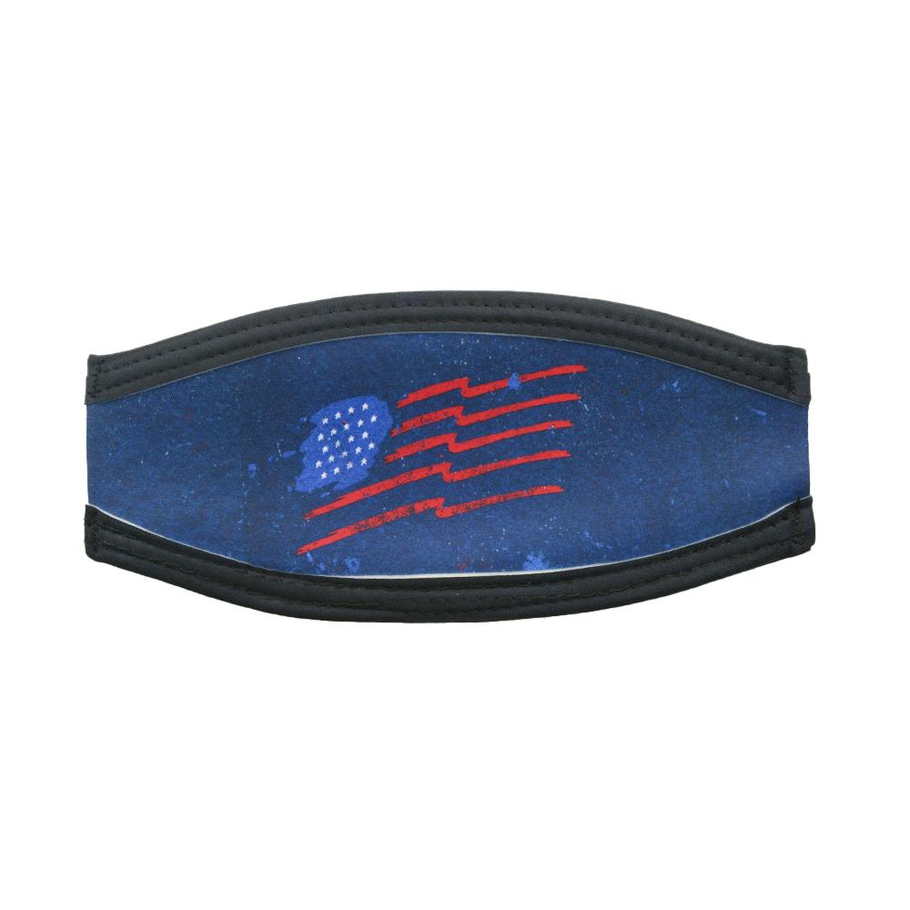 EZ Strap for Dive Masks - American Flag