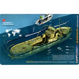 Thunderbolt Wreck 3D Dive Site Map Thumbnail}