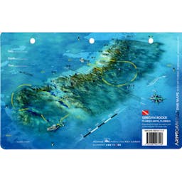 Waterproof 3D Dive Map - Key Largo/Grecian Rocks - Key Largo, FL Thumbnail}