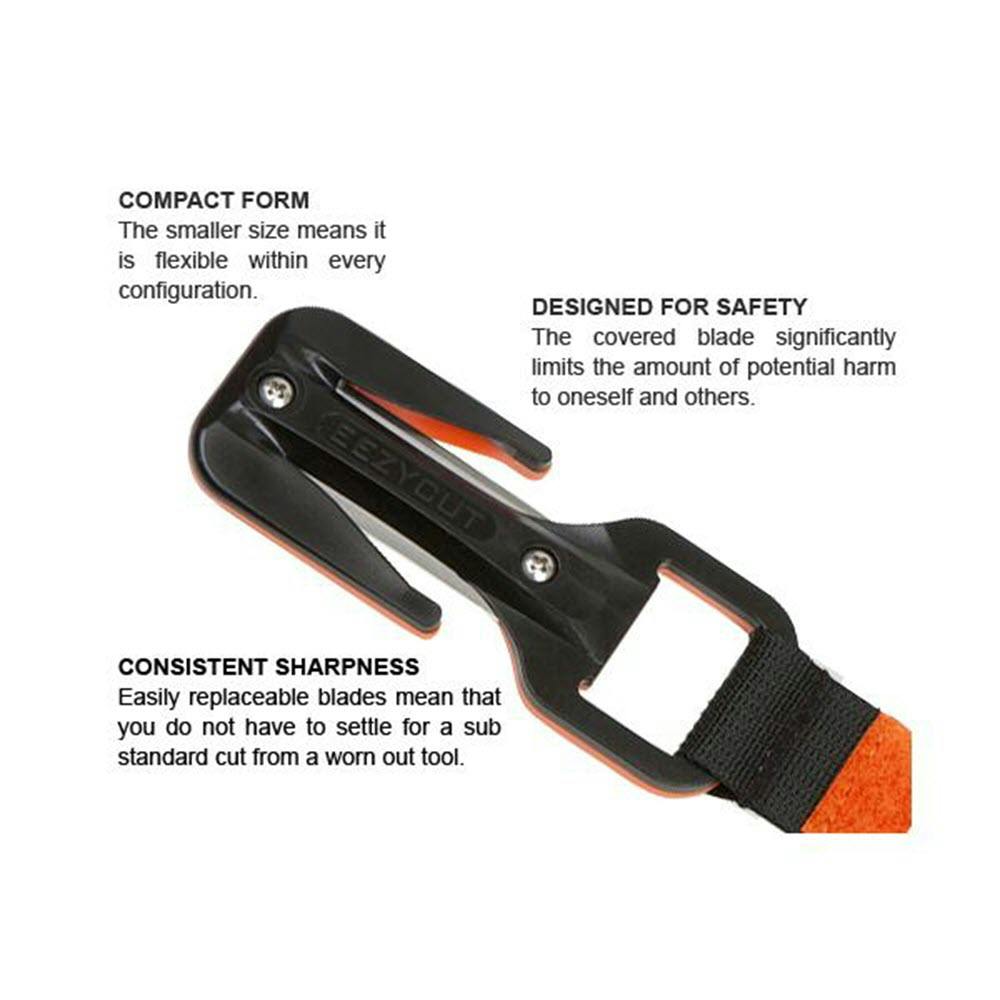 Eezycut Trilobite: Safer Line Cutter-Style Dive Knife Infographic