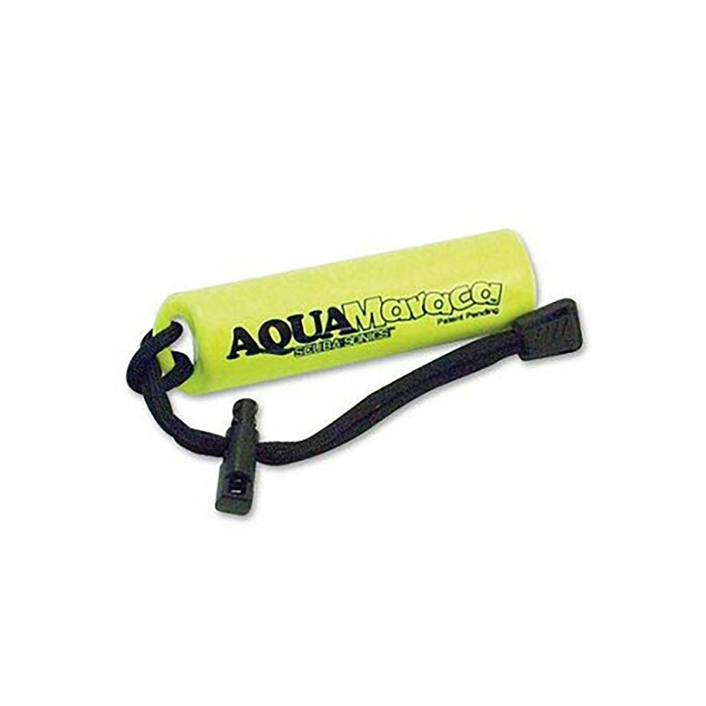 Trident AquaMaraca Rattler Noise Signal Device, Yellow