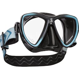 ScubaPro Synergy Mini Scuba Diving Mask - Turquoise/Black Thumbnail}