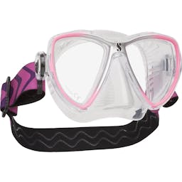 ScubaPro Synergy Mini Scuba Diving Mask - Pink/Clear Thumbnail}