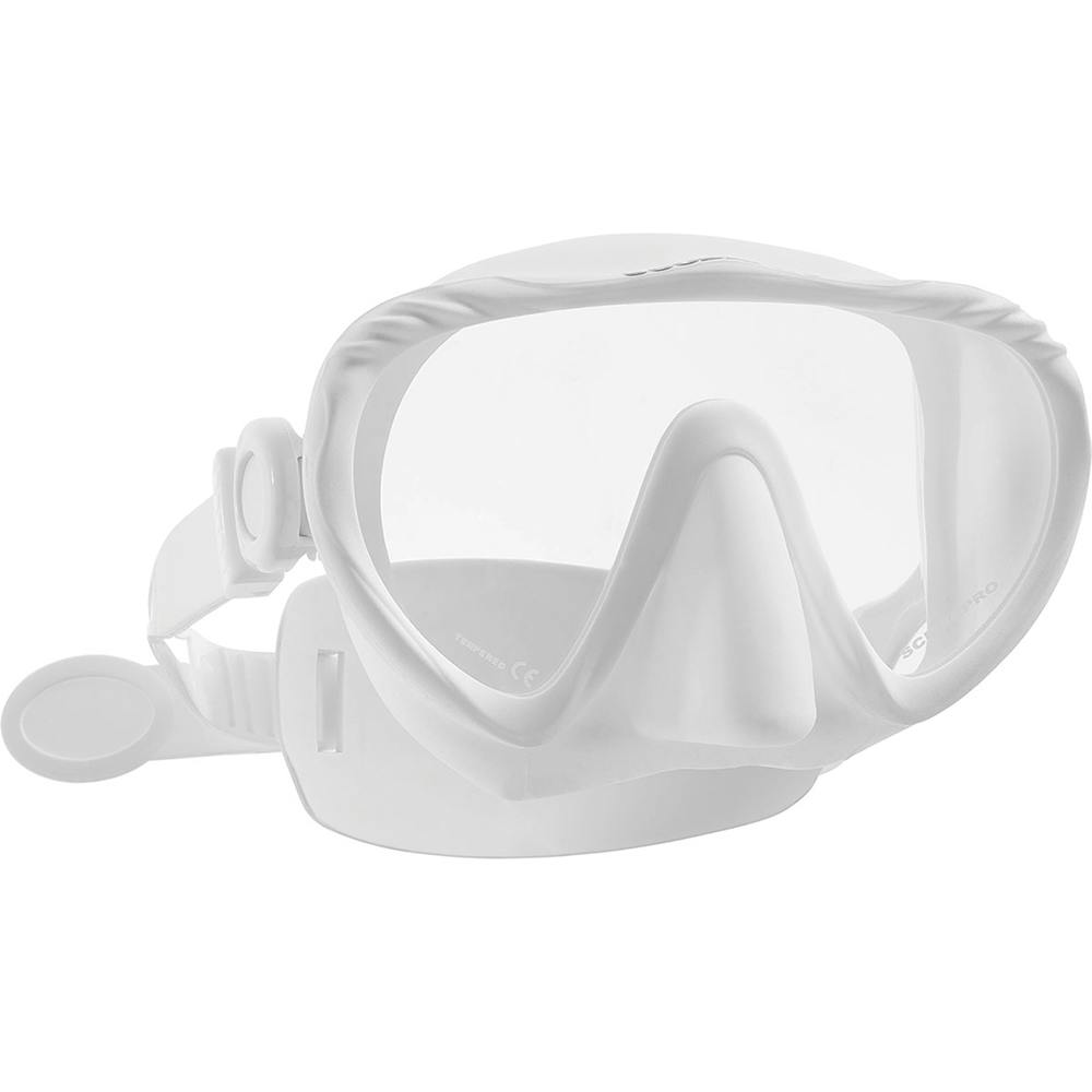 ScubaPro Ghost Dive Mask with EZ Strap White