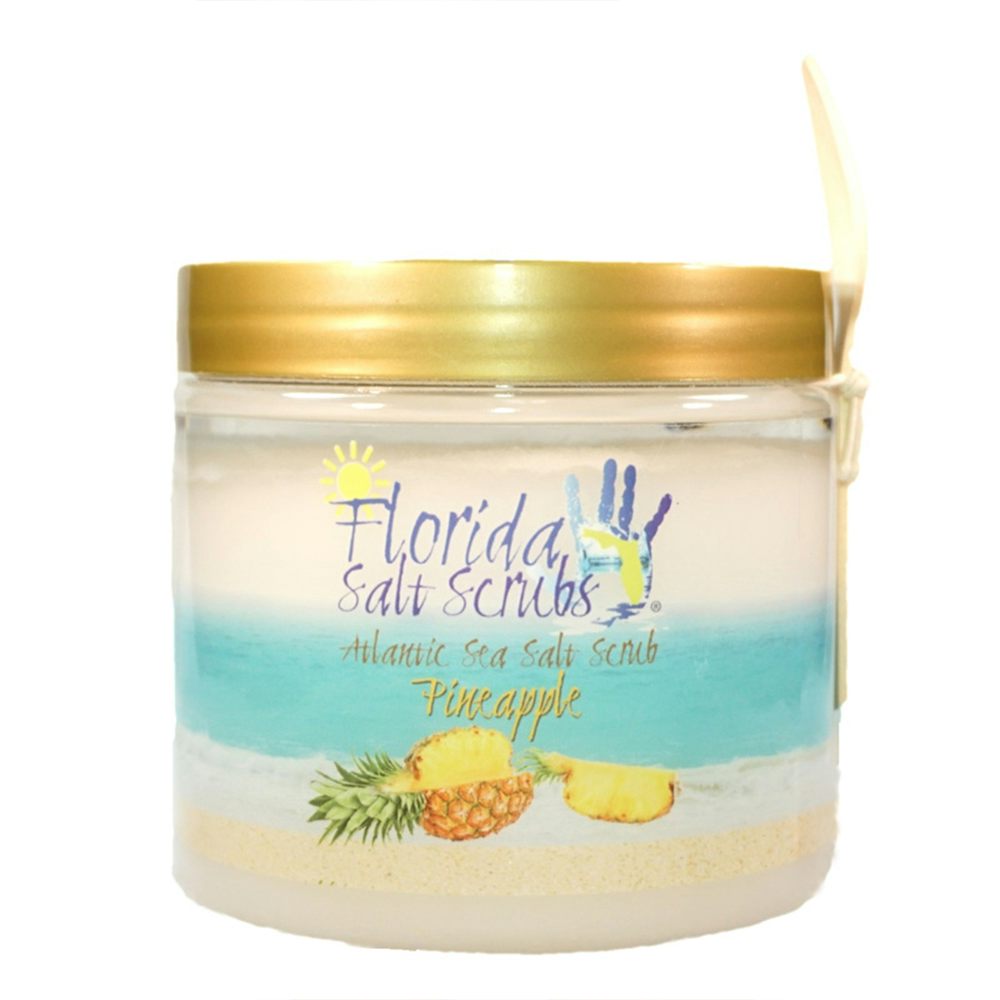 Florida Salt Scrubs Pineapple 12.1oz Jar