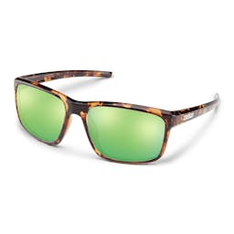 Suncloud Respek Polarized Sunglasses - Tortoise Frame / Green Mirror Lenses Thumbnail}