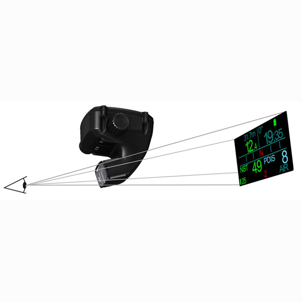 ScubaPro Galileo HUD (Heads-Up Display) and Transmitter HUD Display