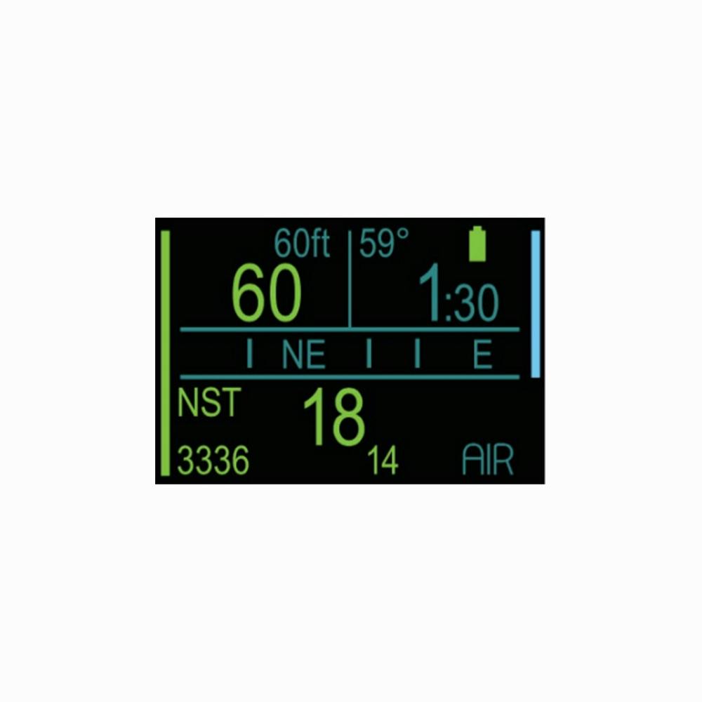ScubaPro Galileo HUD (Heads-Up Display) and Transmitter Info Panel