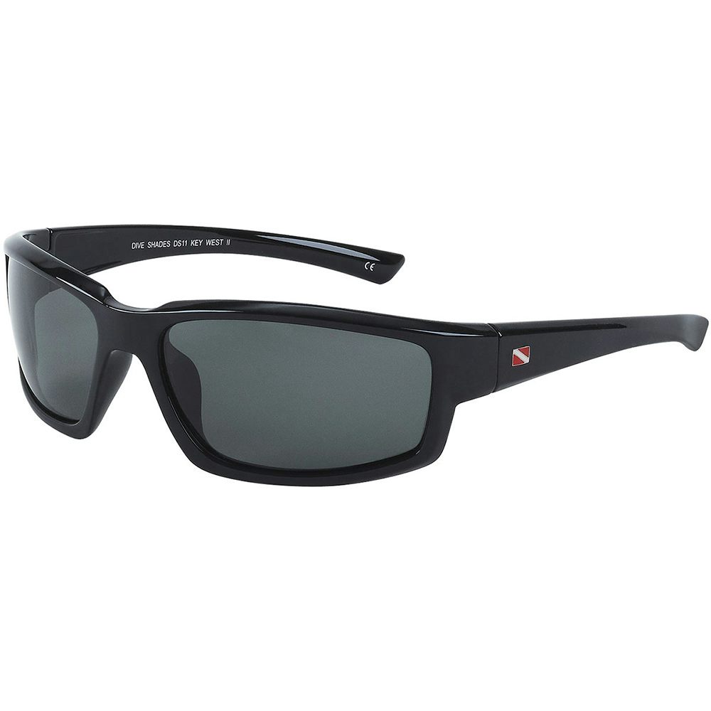 Dive Shades Key West II Sunglasses - Gloss Black