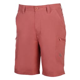 Hook & Tackle Coastland Hybrid Stretch Shorts - New England Red Thumbnail}