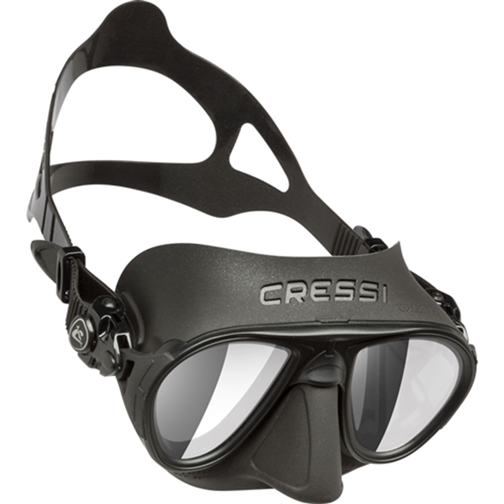 Cressi Calibro Mask, Two Lens - Black HD