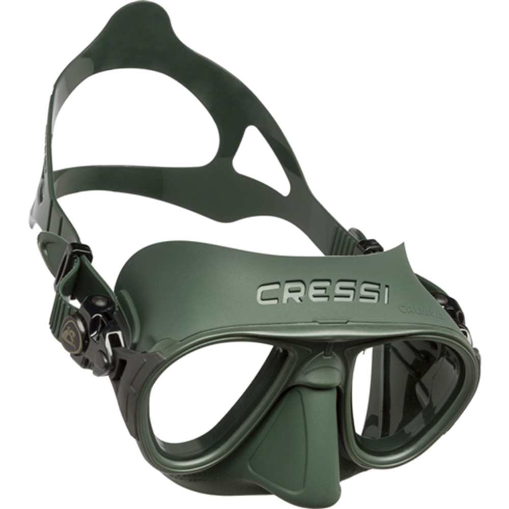 Cressi Calibro Mask, Two Lens - Green