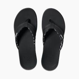 Reef Women's Ortho-Bounce Coast Sandals - Black Thumbnail}
