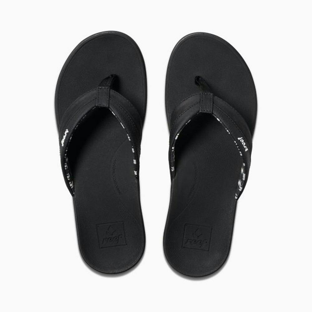 Reef Women's Ortho-Bounce Coast Sandals - Black