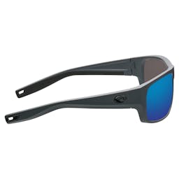 Costa Tico Polarized Sunglasses Blue Mirror lens with Grey frame - 580P Thumbnail}