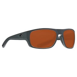 Costa Tico Polarized Sunglasses Copper lens with Matte Grey frame - 580G Thumbnail}