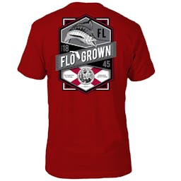 Flogrown Ocean Crest Short-Sleeve T-Shirt - Red Thumbnail}