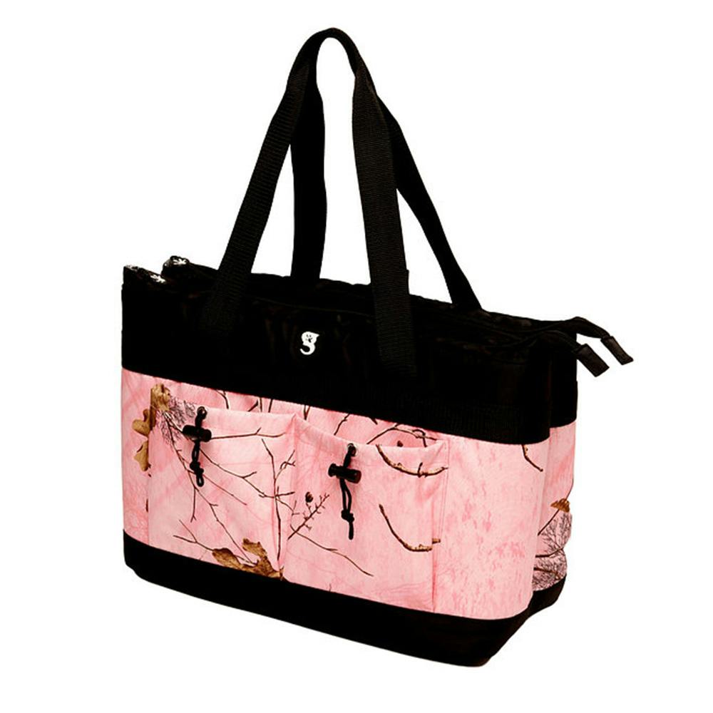Gecko 2 Compartment Cooler Tote - Realtree Pink