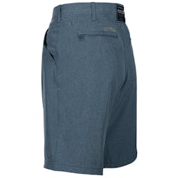 Hook & Tackle Men's Hi-Tide Hybrid Shorts Left Side - Blue Thumbnail}