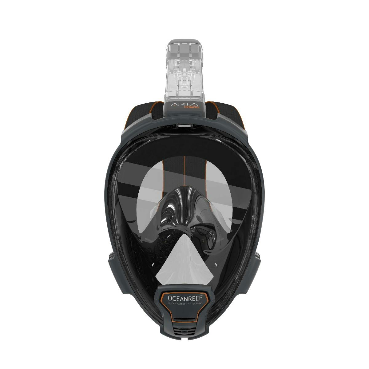 Ocean Reef Aria Qr+ Full Face Mask with Camera Holder - Black