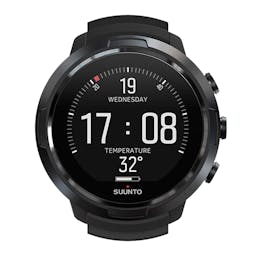 Suunto D5 Wrist Dive Computer with USB Cable Front - All Black Thumbnail}