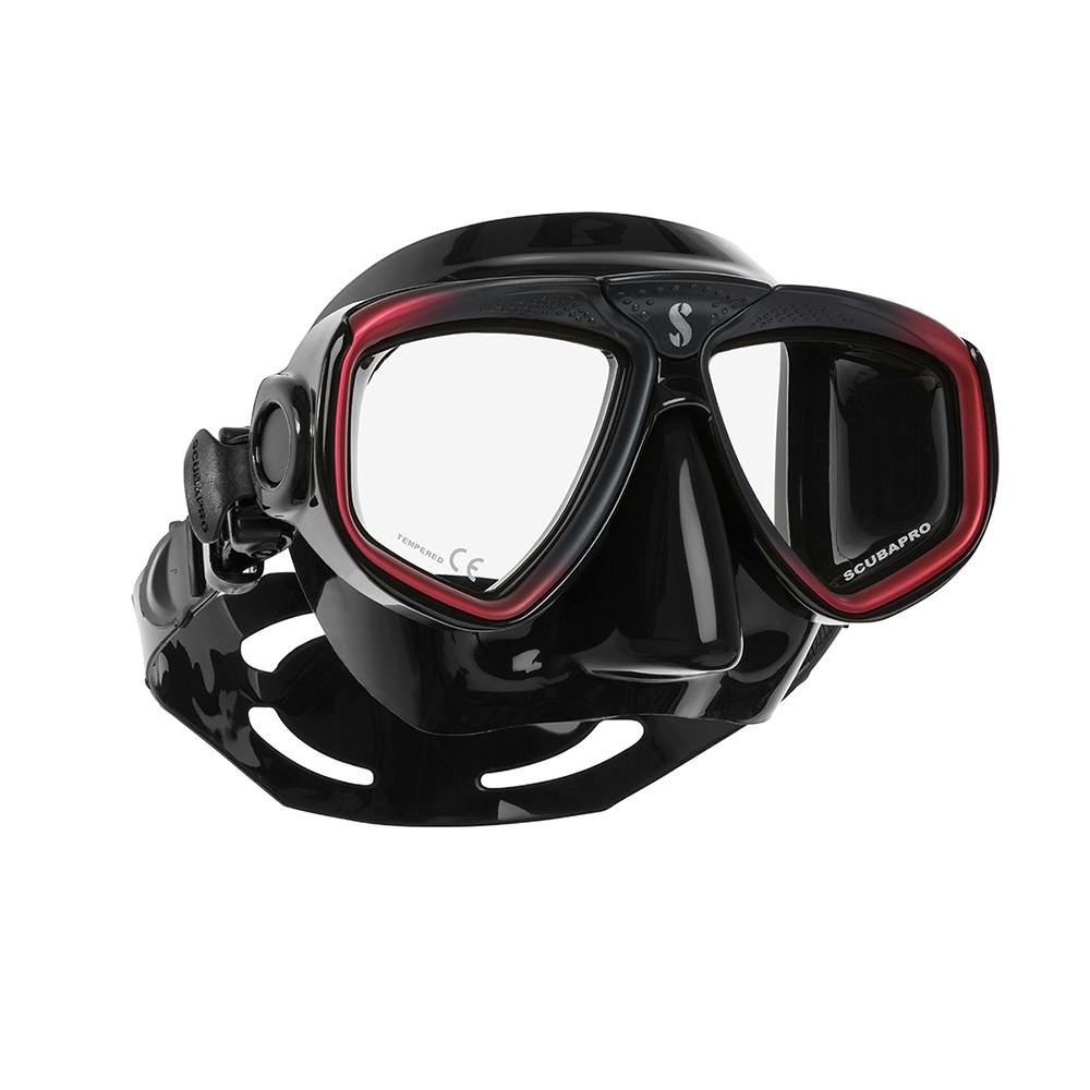 ScubaPro Zoom Mask, Two Lens - Red
