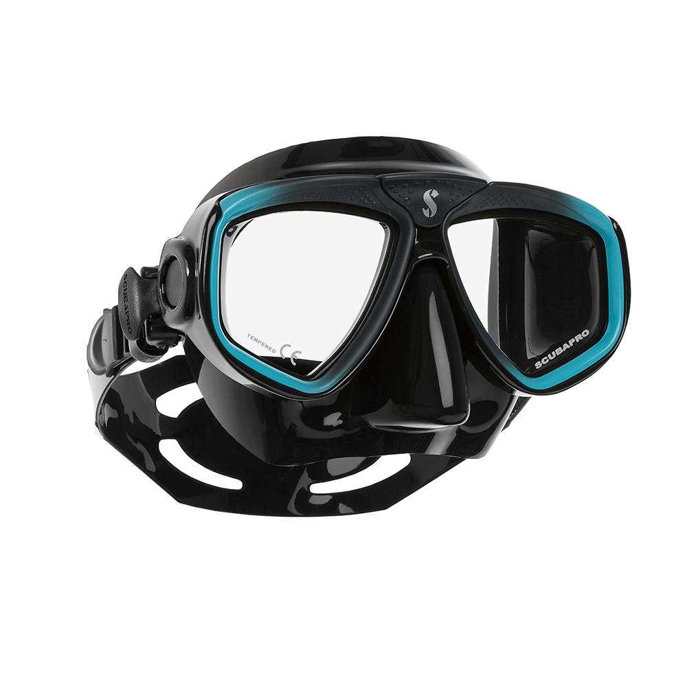 ScubaPro Zoom Mask, Two Lens - Turquoise
